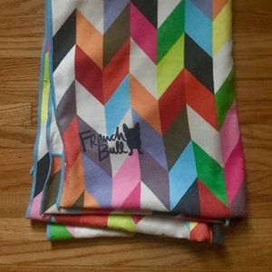 French Bulldog Yoga Mat Towel, fitted design